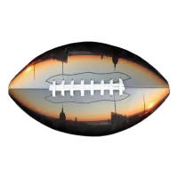 New York City Winter Sunset Photo Football