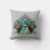 Elk  throw pillow