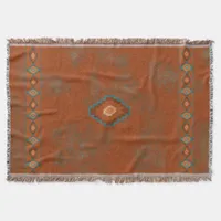 Southwest Canyons Diamond Throw Blanket