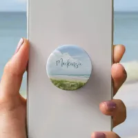 Beach Sand Dune Photo Script Name PopSocket