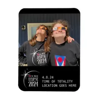 Total Solar Eclipse 2024 Commemorative Magnet