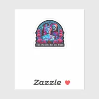 Till Death Do Us Part Classic – Sloth & Soulmate Sticker