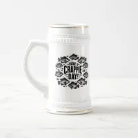 Funny Have a Crappie Day Fishing Beer Stein
