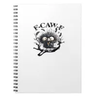 Halloween F-Caw-F Bird Cool Unique Notebook