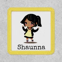 Personalized Little Cartoon Girl Patch