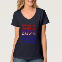 Women for Kamala Harris 2024 Election T-Shirt