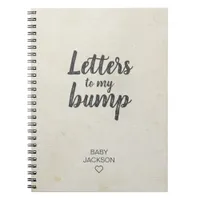 Letters to My Bump Keepsake Pregnancy Journal