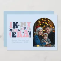 Frosted Elegance My Nutcracker Era Christmas Photo Holiday Card