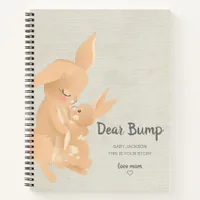 Dear Bump Bunny Keepsake Pregnancy Journal