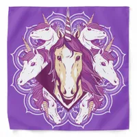 Unicorn Mandala Bandana