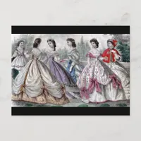 1865 Fashions Postcard