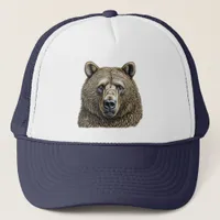 Big Brown Bear  Trucker Hat