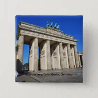 Brandenburg Gate, Berlin, Germany Pinback Button