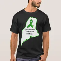 Lyme Disease Awareness in Maine Men's Shirt