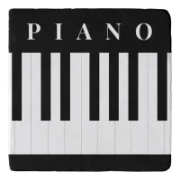 Piano Keys Keyboard Musical Music Themed Kitchen Trivet