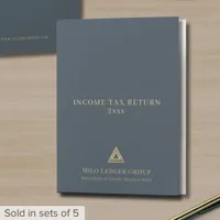 Customizable Tax Return Folders