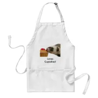 Ferrets Love Cupcakes Apron