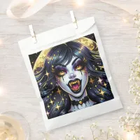 Comic Book Style Vampire Halloween Party  Favor Bag