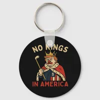No Kings In America Anti-Donald No Kings Day Class Keychain