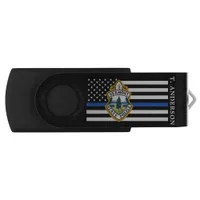 Police Department Logo Custom Law Enforcement Flash Drive