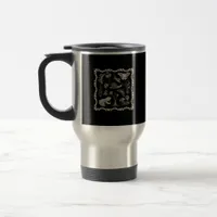Cottagecore Aesthetic Frog And Mushroom Goblincore Travel Mug