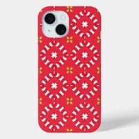 Christmas Holiday Charm Pattern 04 -  iPhone 15 Case