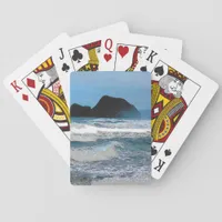 Hawaiian Coastal Island Ocean Tropical Paradise Poker Cards