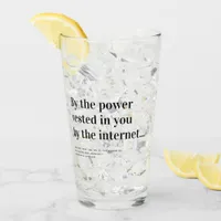 Funny Officiant Proposal Marry Us Glass