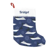 Cruising Cruise Ships Small Christmas Stocking