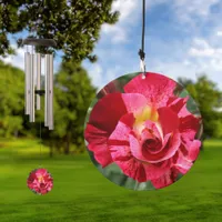 Red and Pink Rose Wind Chime