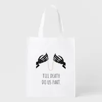 Till Death Do Us Part Boxy Grocery Bag