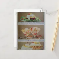 Weird Vintage Foods Postcard