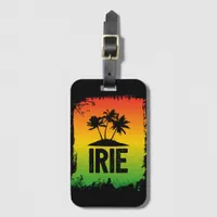IRIE Jamaican Patwah Hello Tropical Luggage Tag