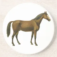 Vintage Horse Drink Coaster