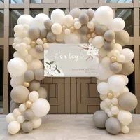 It’s a Boy Boho Floral Neutral Baby Shower Banner