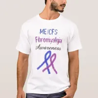 ME/CFS Fibromyalgia Ribbon Awareness Shirt