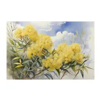 National Flower Australia Golden Wattle | Acrylic Print