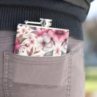 Cherry Blossom Flask