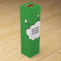 Pop Art Comic Birthday Party Wine Box
