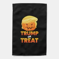 Trumpkin Or Treat Trumpkin Halloween Costume Garden Flag