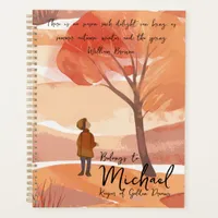 Personalized Autumn - Keeper of Woodland Wonders Planner