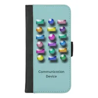 Wallet Case - Three dimensional buttons