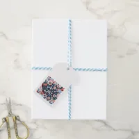 Floral 4th of July Gift Tags