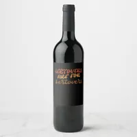 Funny Leftovers Are For Quitters Thanksgiving Esse Wine Label