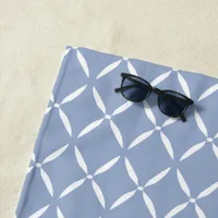 Modern Preppy Pattern Beach Towel