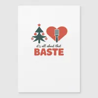 All About That Baste Christmas Classic Retro Look