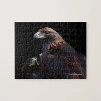 A Pair of Beautiful Golden Eagles Jigsaw Puzzle