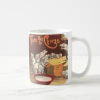 That's The Cheese Adorable Vintage Mice Coffee Mug