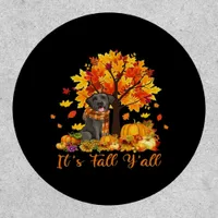 It’s Fall Y’all Halloween Thanksgiving Retro Graph Patch