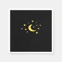 Whimsigoth Night Sky Sun Moon Witchy Napkins